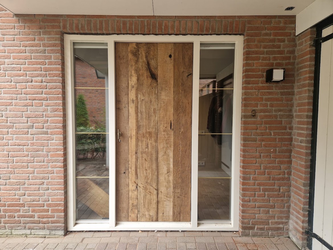 Oak front door