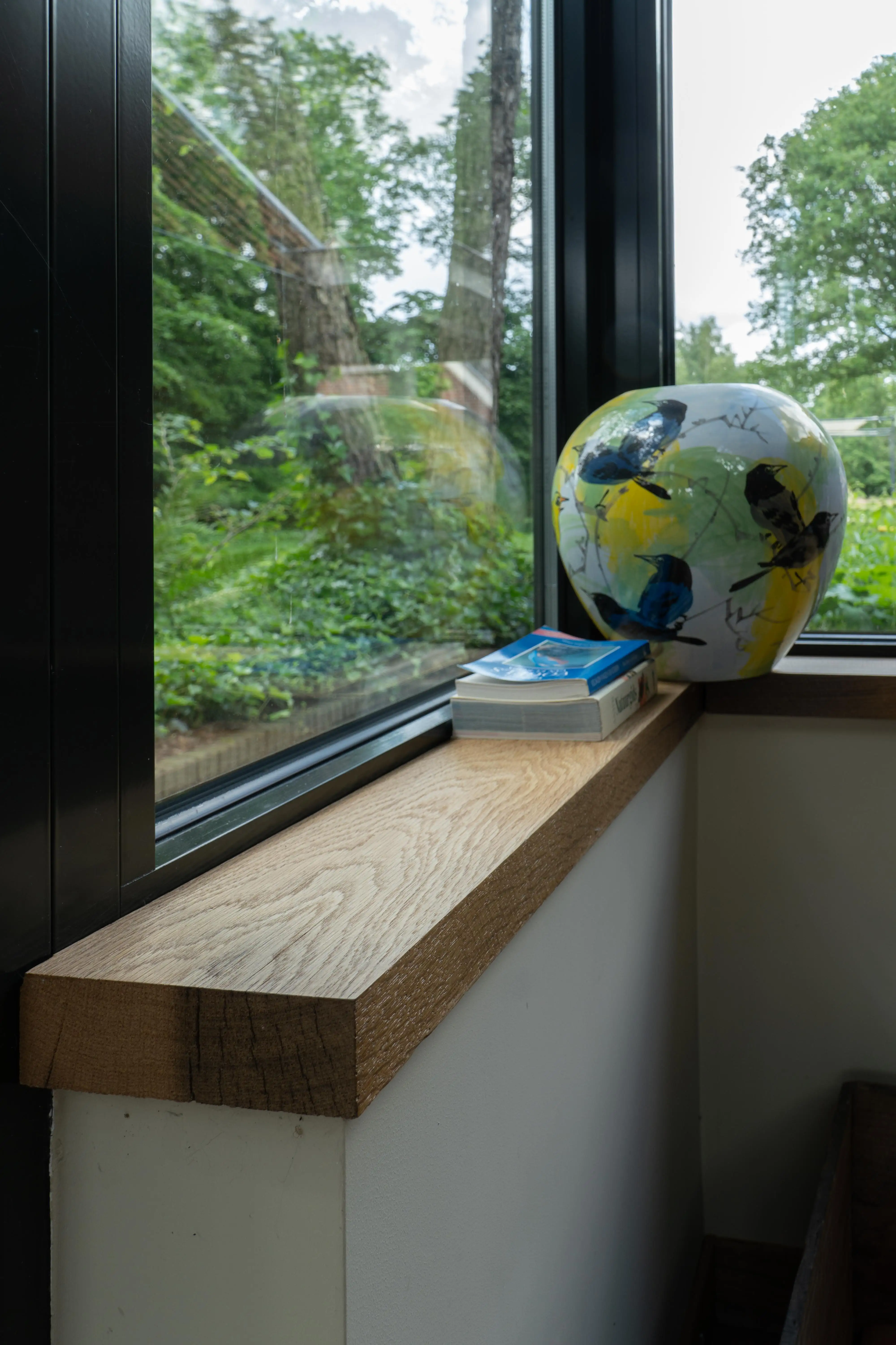 Sustainable aged oak window sills produced from responsibly sourced oak timber