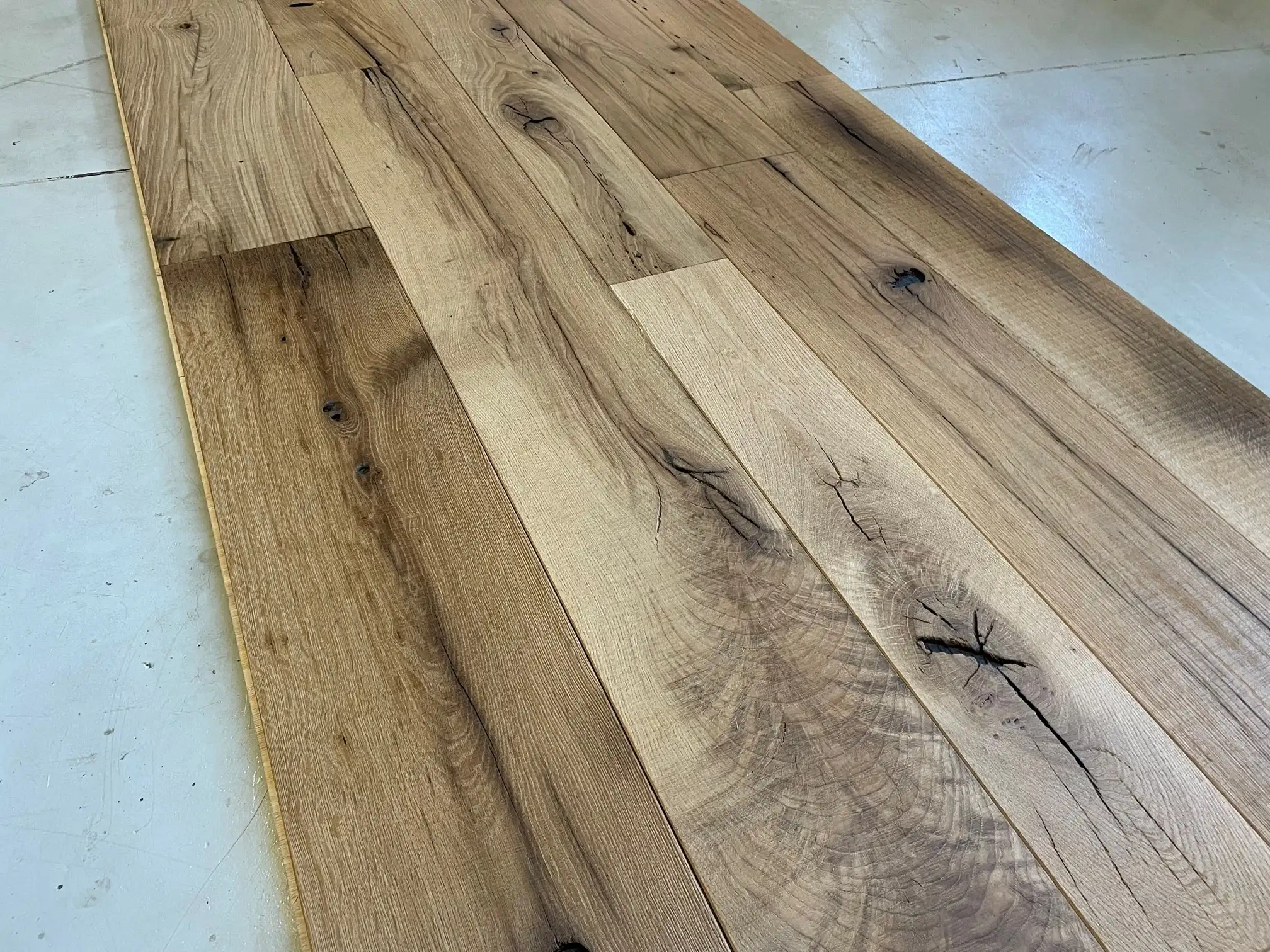 Wooden hospitality floor with rich natural tones and elegant handcrafted details
