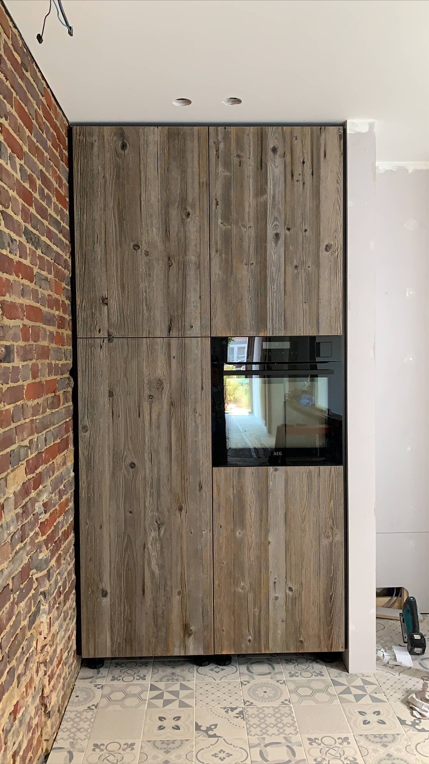 Reclaimed wood panels