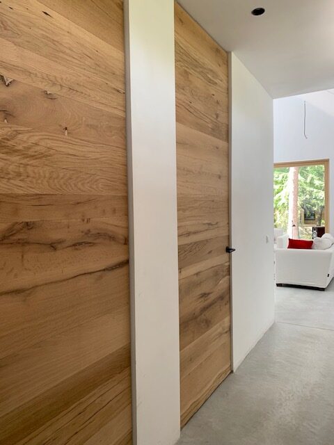 Reclaimed oak door