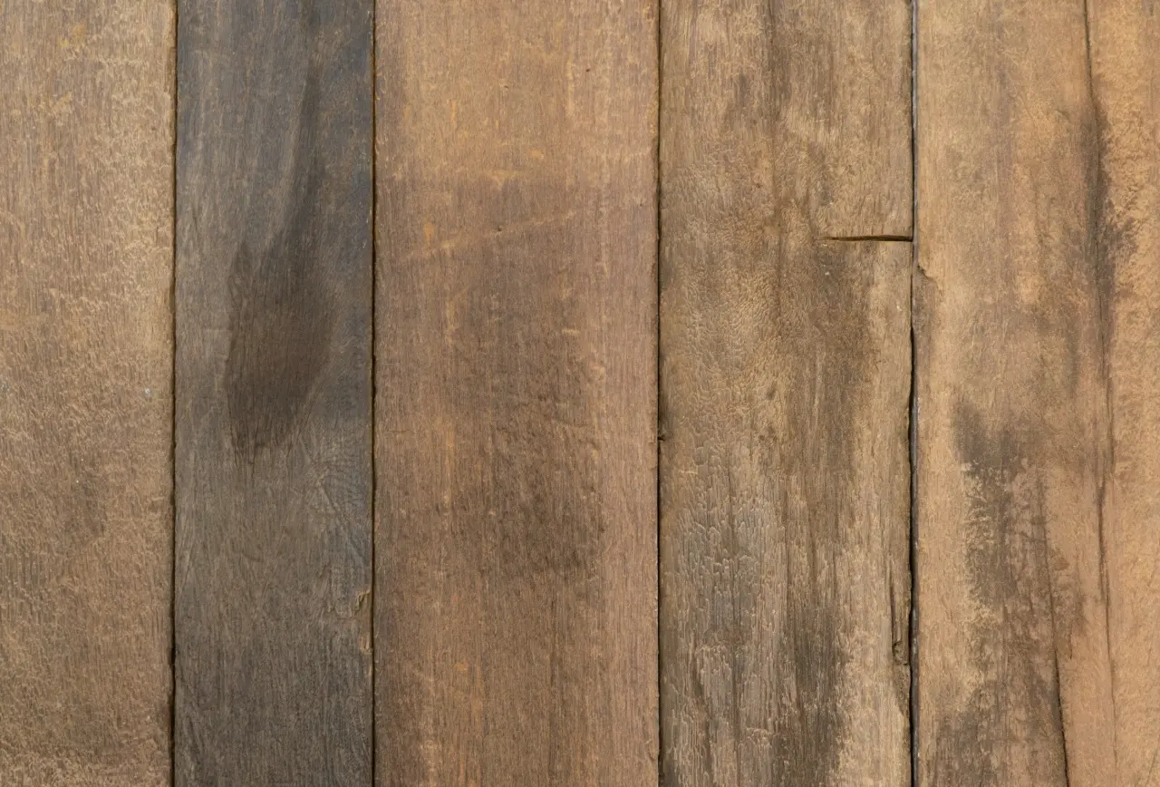 Barnwood wall panels with weathered texture and natural tones