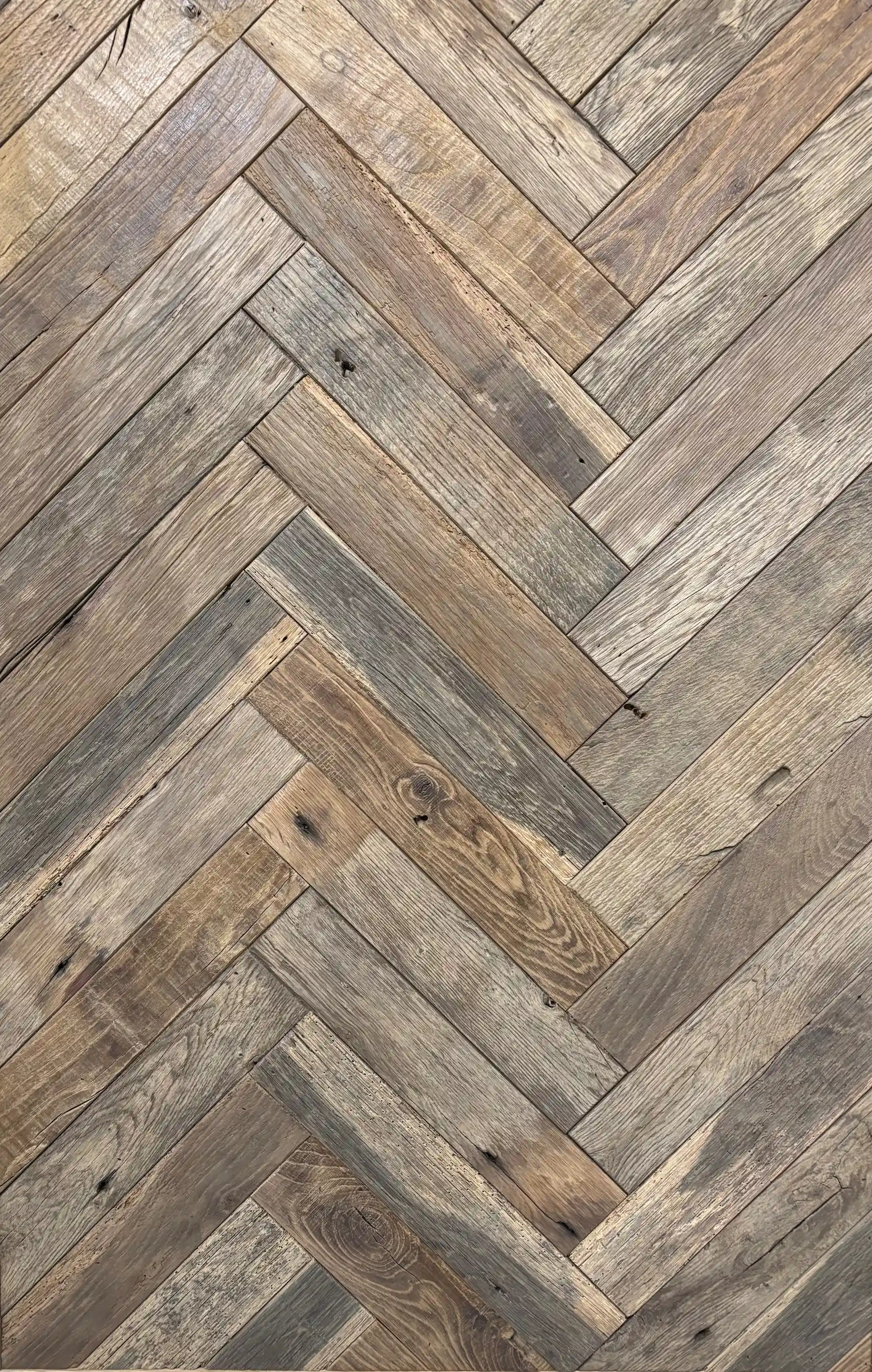 Reclaimed timber floor