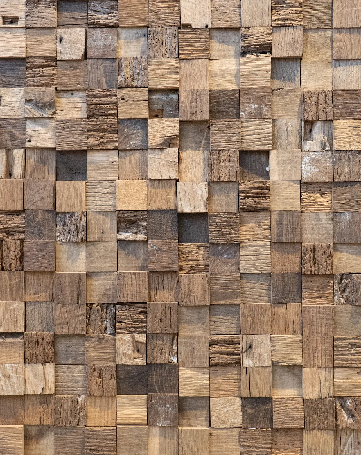 Rustic barnwood home features