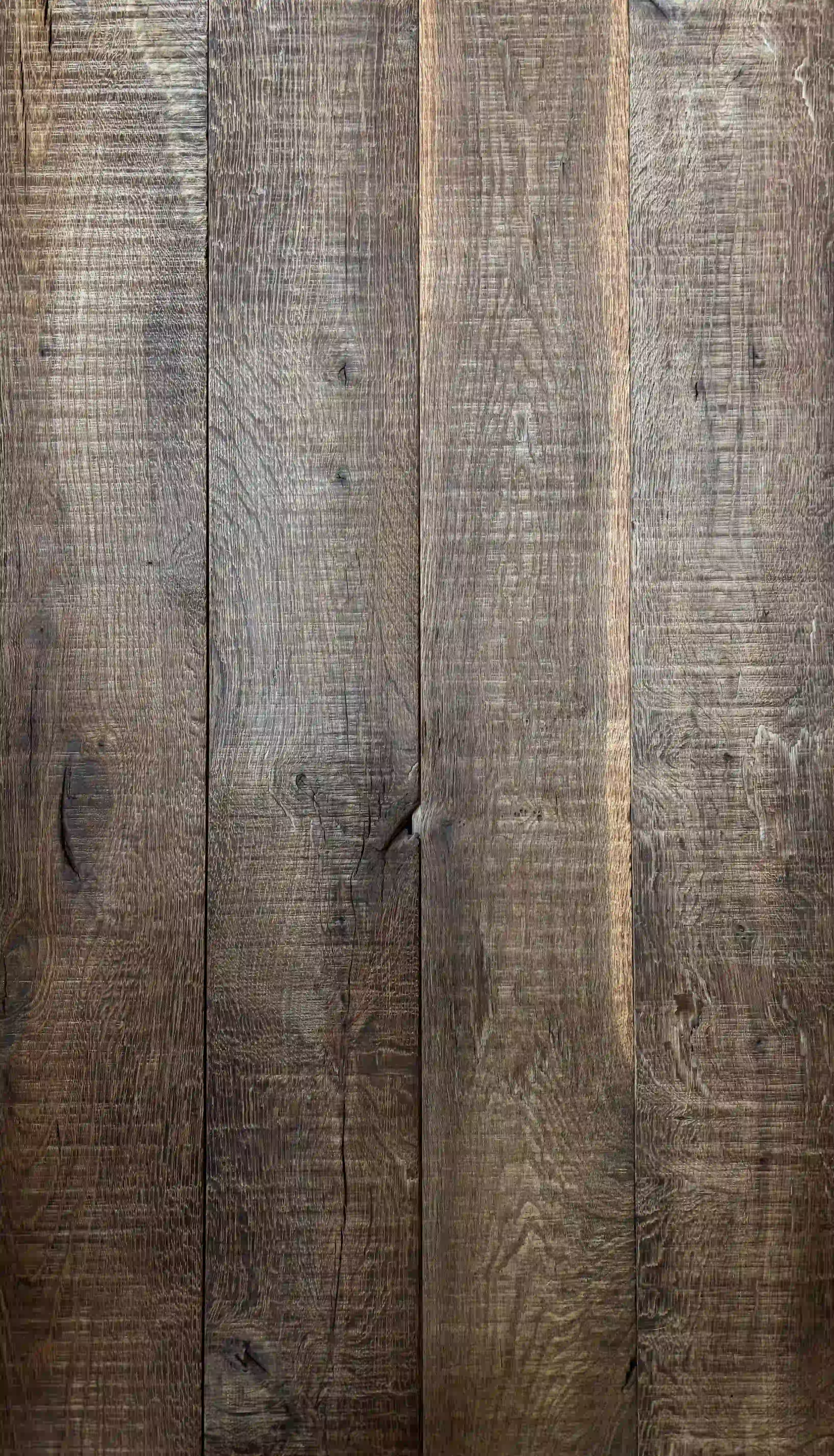 Vintage barnwood with natural imperfections and character