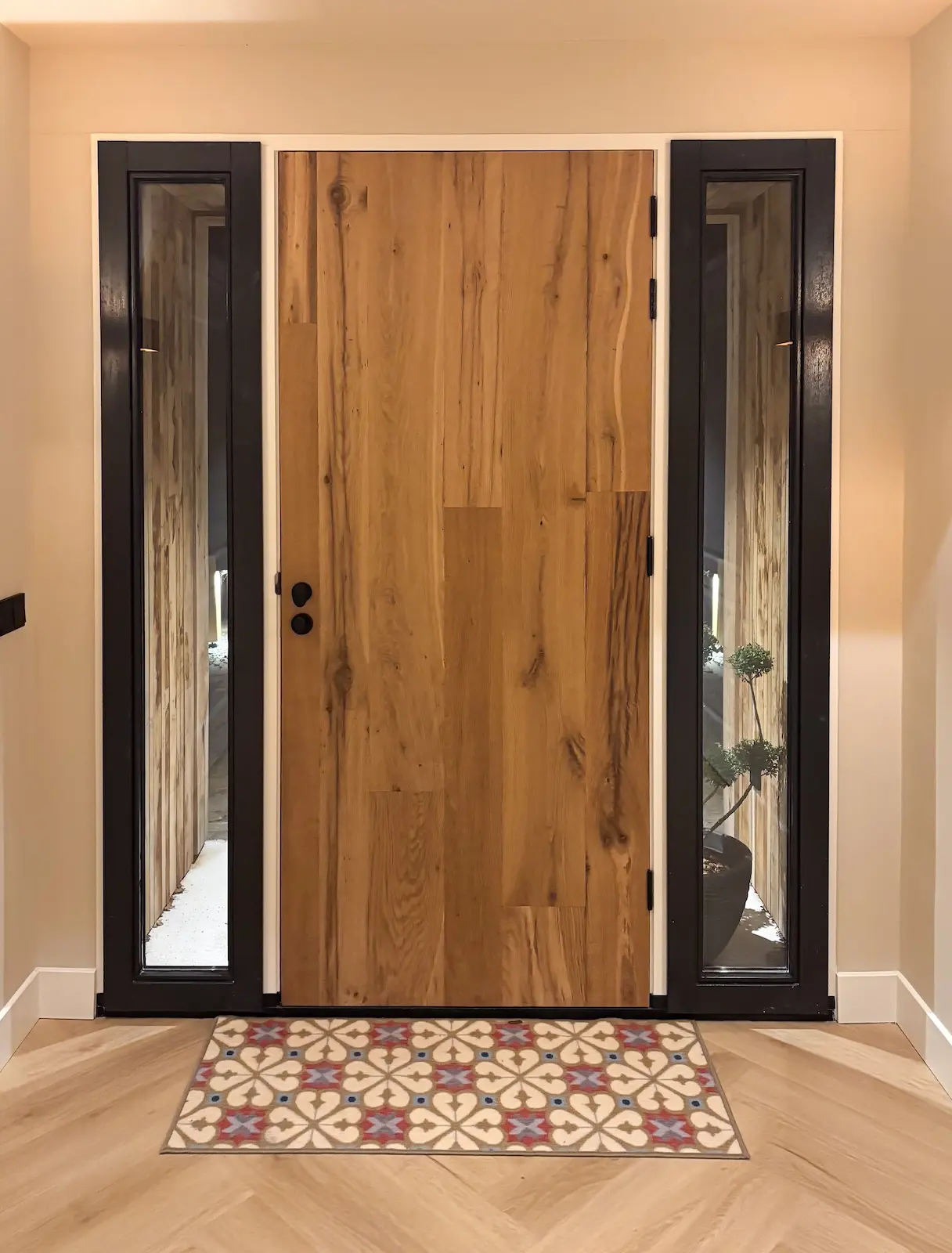 oak external door