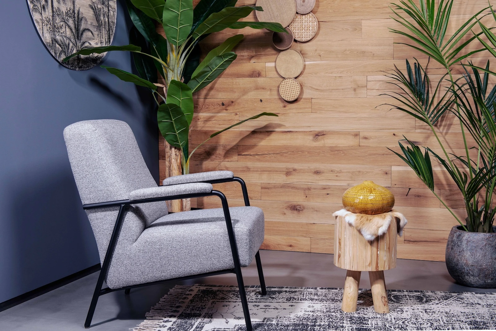 Sustainable wooden wall cladding with weathered textures and timeless rustic character