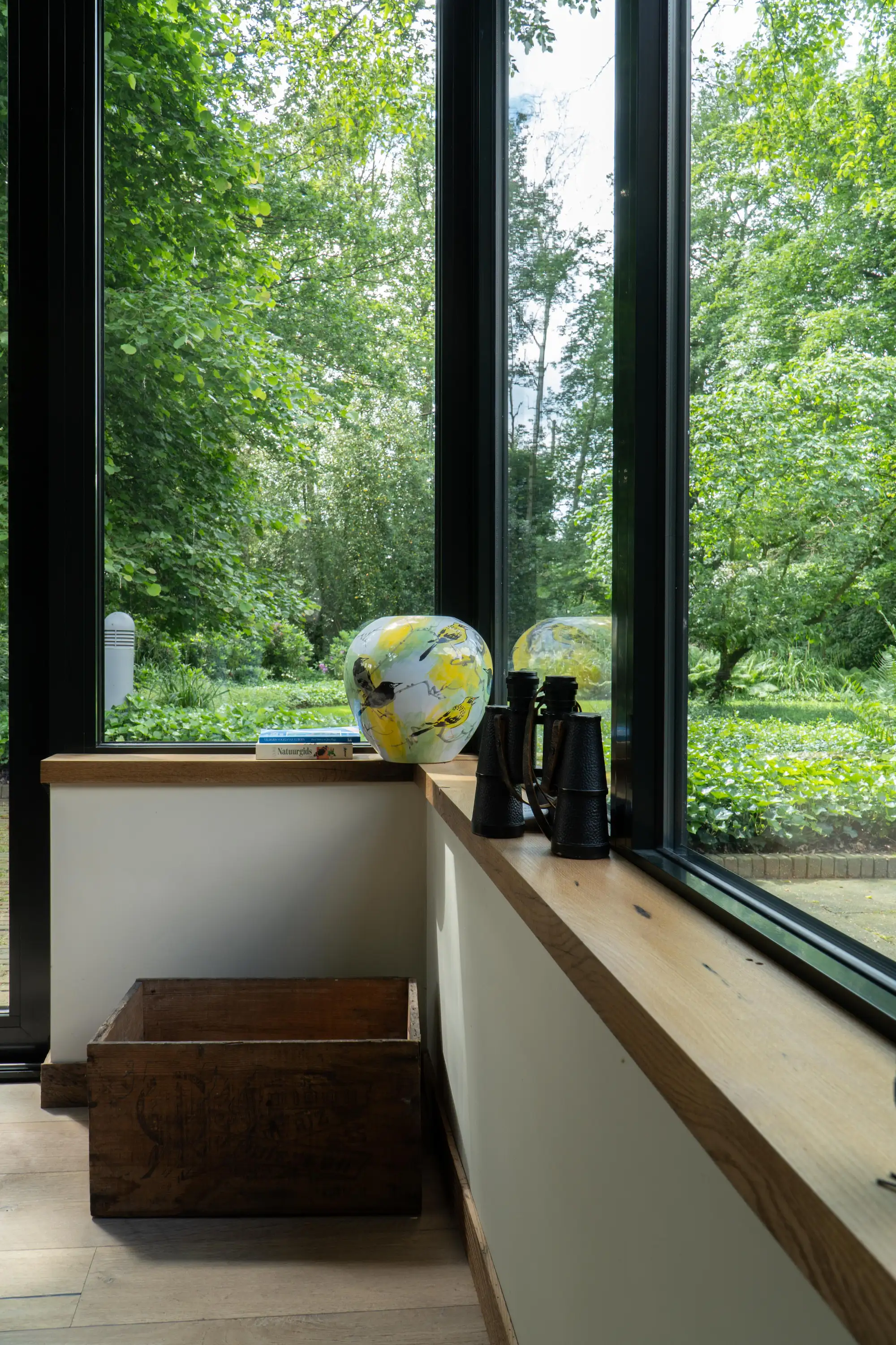 Solid aged oak window sills crafted from quality timber with natural grain patterns